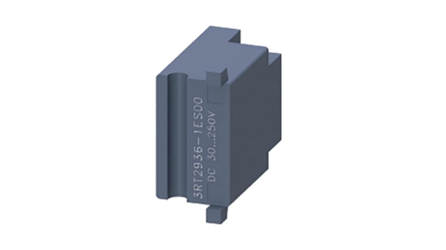 Protezione da sovracorrente 3RT2936-1ES00, 250V cc, A clip SIRIUS