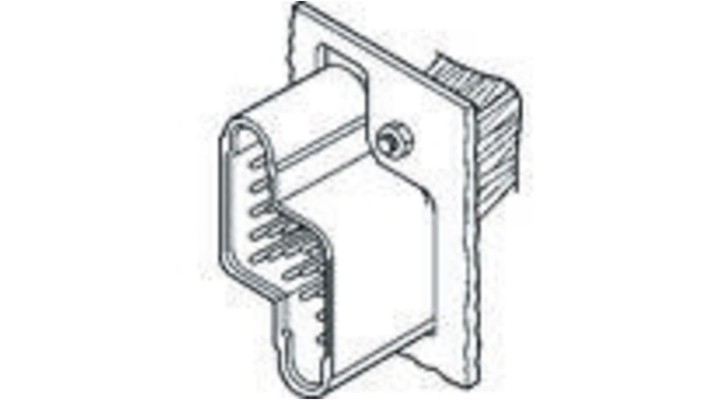 TE Connectivity Metrimate Steckverbindergehäuse Buchse 5.08mm, 12-polig / 4-reihig Gerade für Drawer-Stecker- und