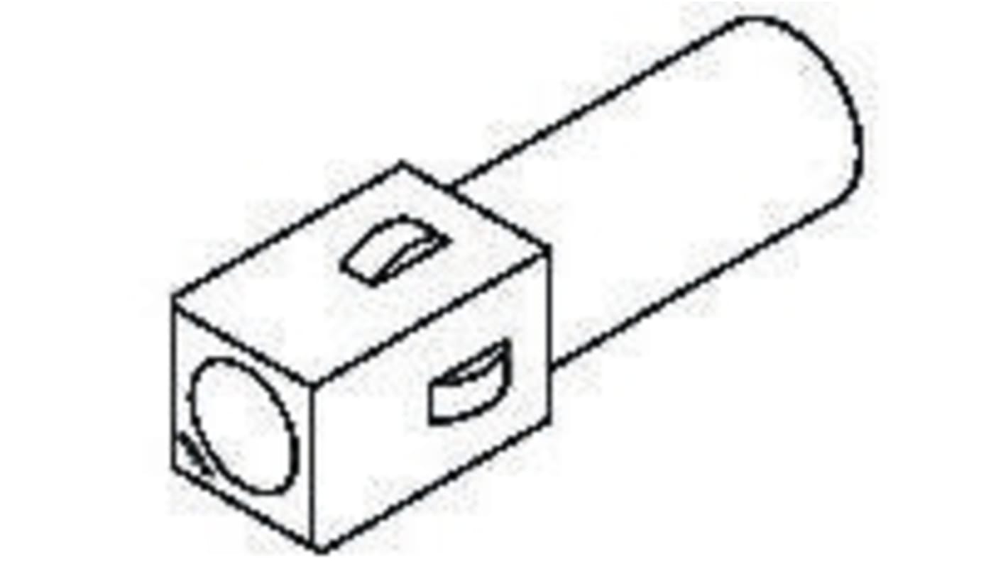 TE Connectivity, Universal MATE-N-LOK Male Connector Housing, 1 Way, 1 Row