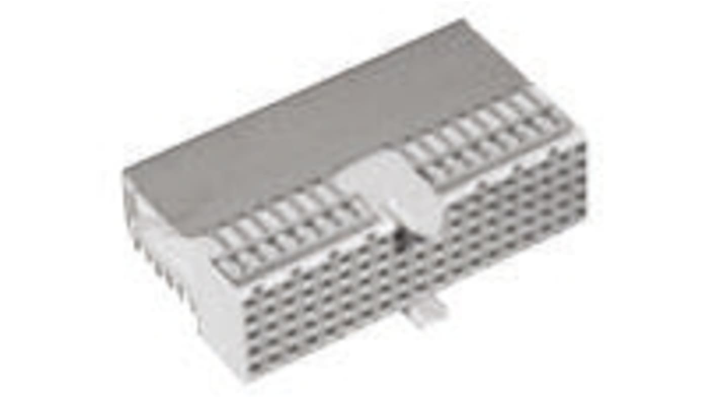 Conector de backplane TE Connectivity, Serie Z-PACK HM, paso 2mm, 110 vías, 5 filas, Ángulo de 90° , Hembra, Soldadura,