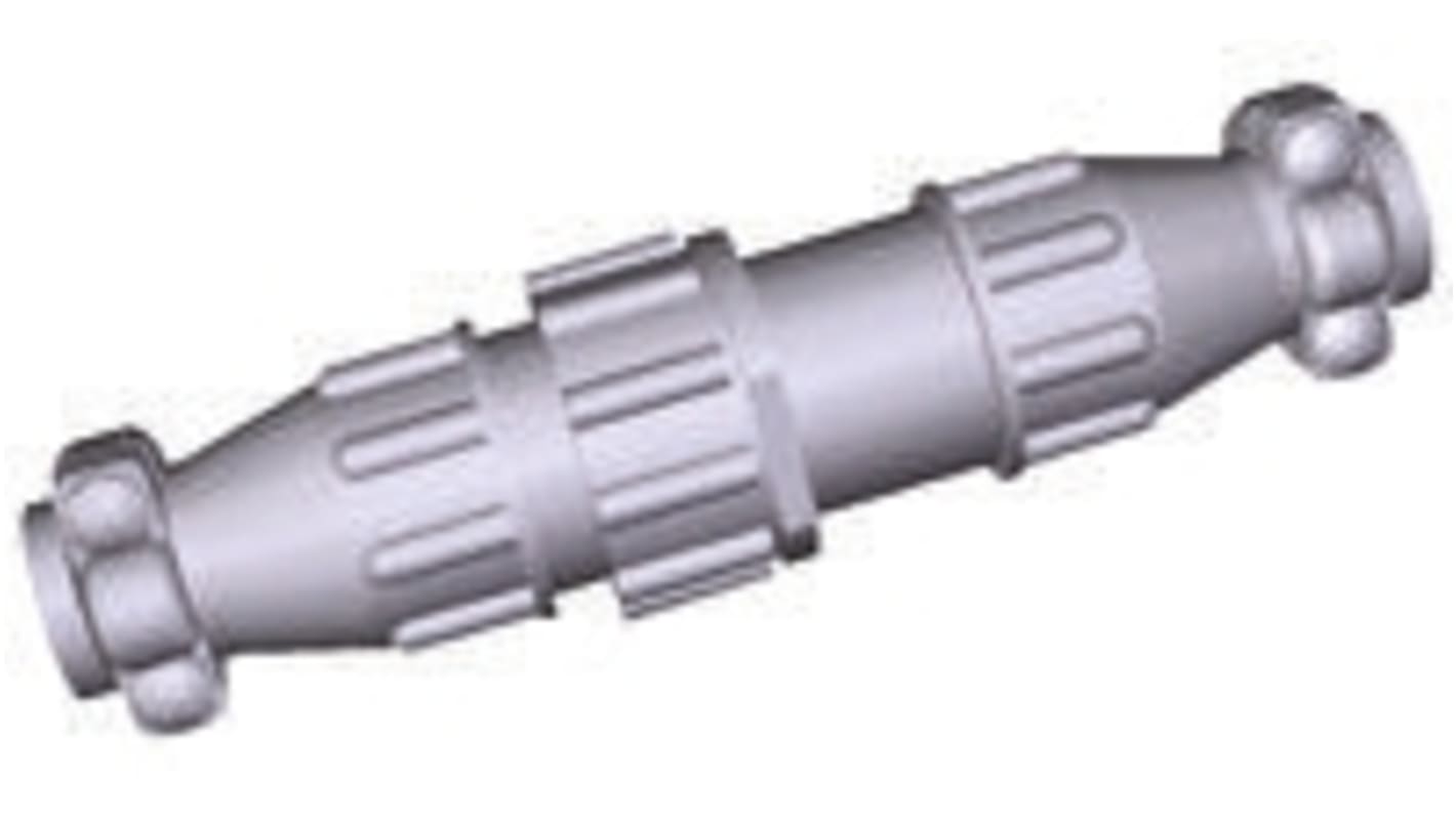 TE Connectivity Circular Connector, 4 Contacts, Cable Mount, Plug and Socket, Male to Female, CPC Series 1 Series