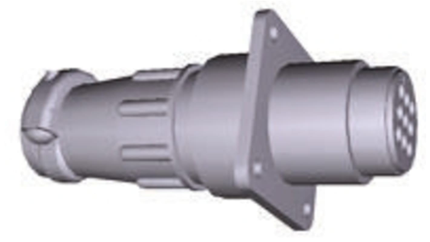 TE Connectivity Circular Connector, 9 Contacts, Panel Mount, Plug and Socket, Male to Female, CPC Series 1 Series