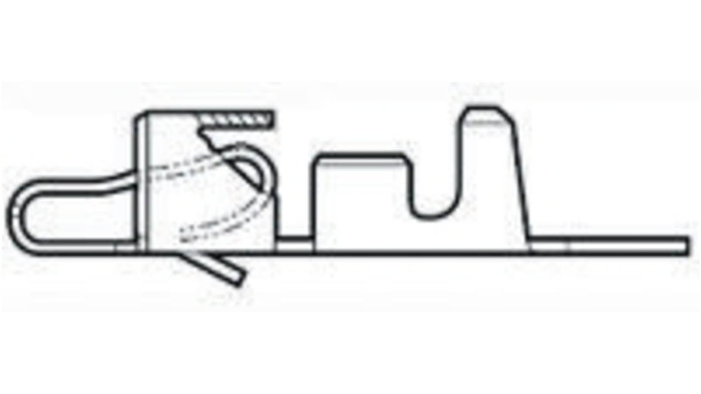 TE Connectivity SL-156 Crimp-Anschlussklemme für SL-156-Steckverbindergehäuse, Buchse, 0.2mm² / 0.9mm², Zinn