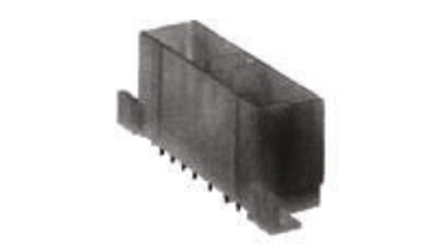 TE Connectivity Multi-Interlock Series Straight Through Hole Mount PCB Socket, 7-Contact, 2-Row, Solder Termination