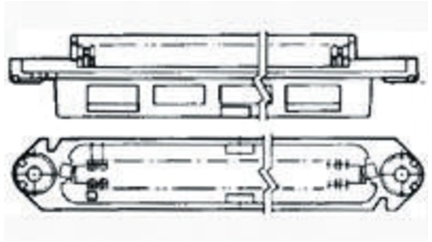 TE Connectivity CHAMP-LOK IDC-Steckverbinder Stecker, gewinkelt, 64-polig, Raster 2.16mm