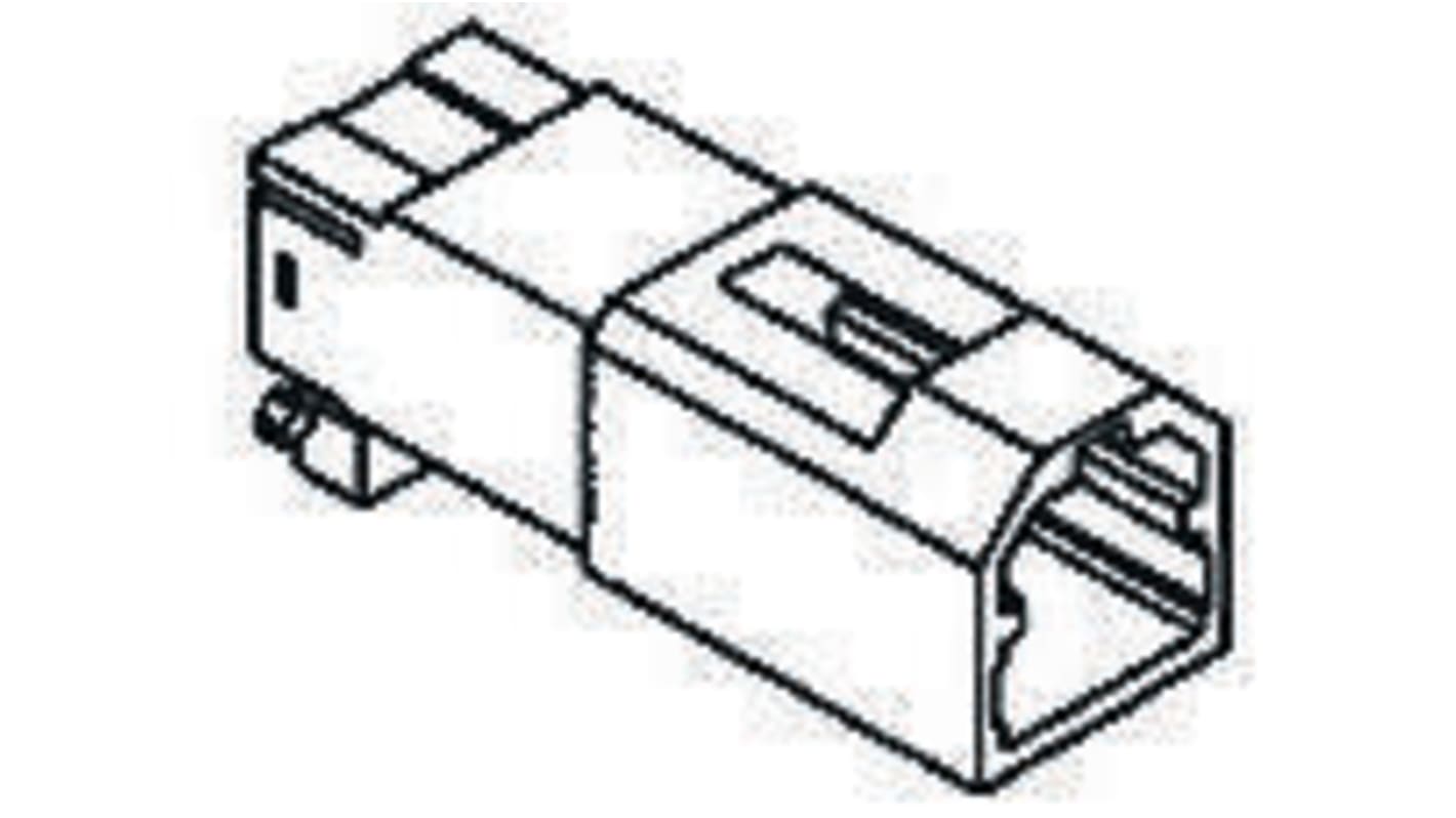 TE Connectivity, MULTILOCK 040 Female Connector Housing, 2.5mm Pitch, 2 Way, 1 Row