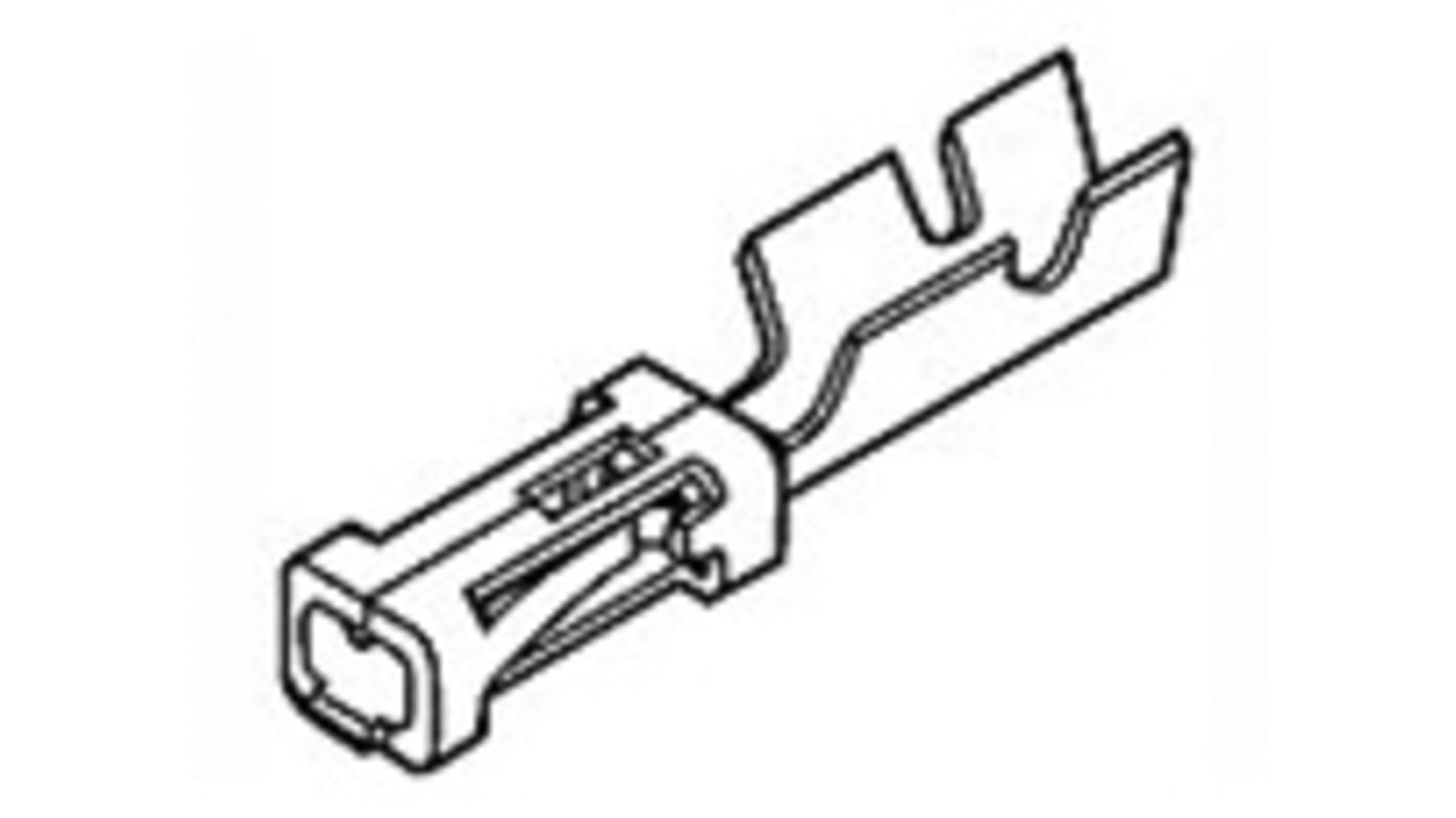 TE Connectivity AMPMODU MOD V Series Female Crimp Terminal Contact, 24AWG Min, 20AWG Max