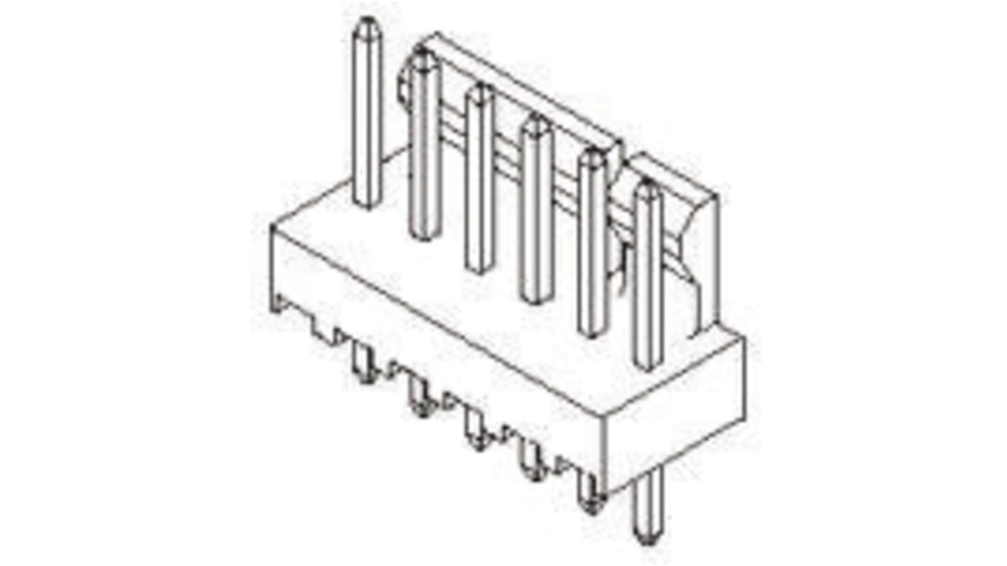 Molex KK 254 Series Straight Through Hole Pin Header, 12 Contact(s), 2.54mm Pitch, 1 Row(s), Unshrouded