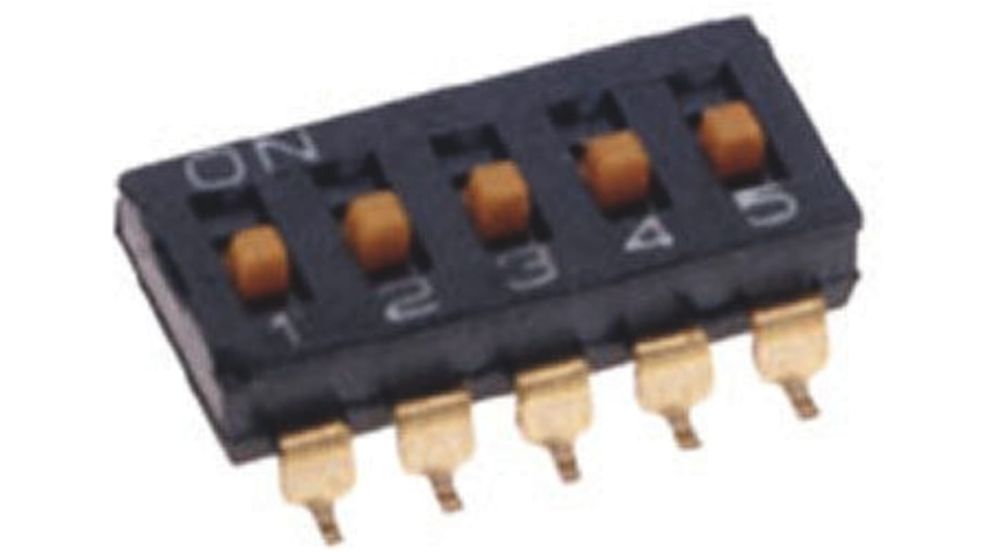 Omron 2 Way Surface Mount DIP Switch DPST