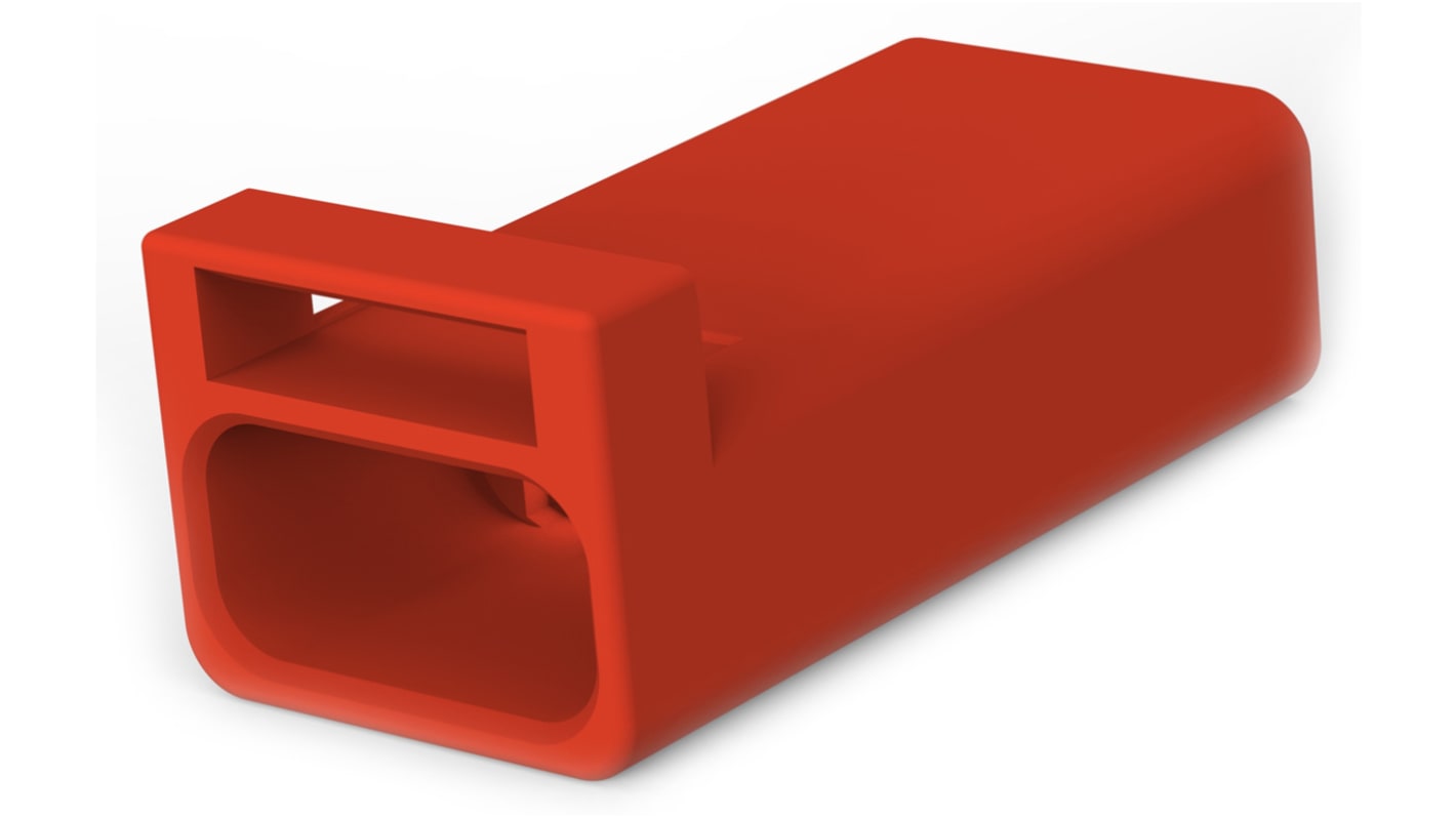 Konektor pro osvětlení, řada: SlimSeal Connector Miniature Miniaturní barva Červená, Samice Zásuvka, formát pólů: 3,