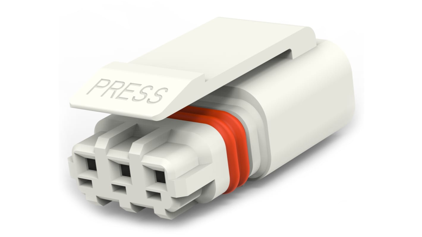 Connettore per illuminazione TE Connectivity Maschio, 3 poli, 3 vie, Montaggio su cavo