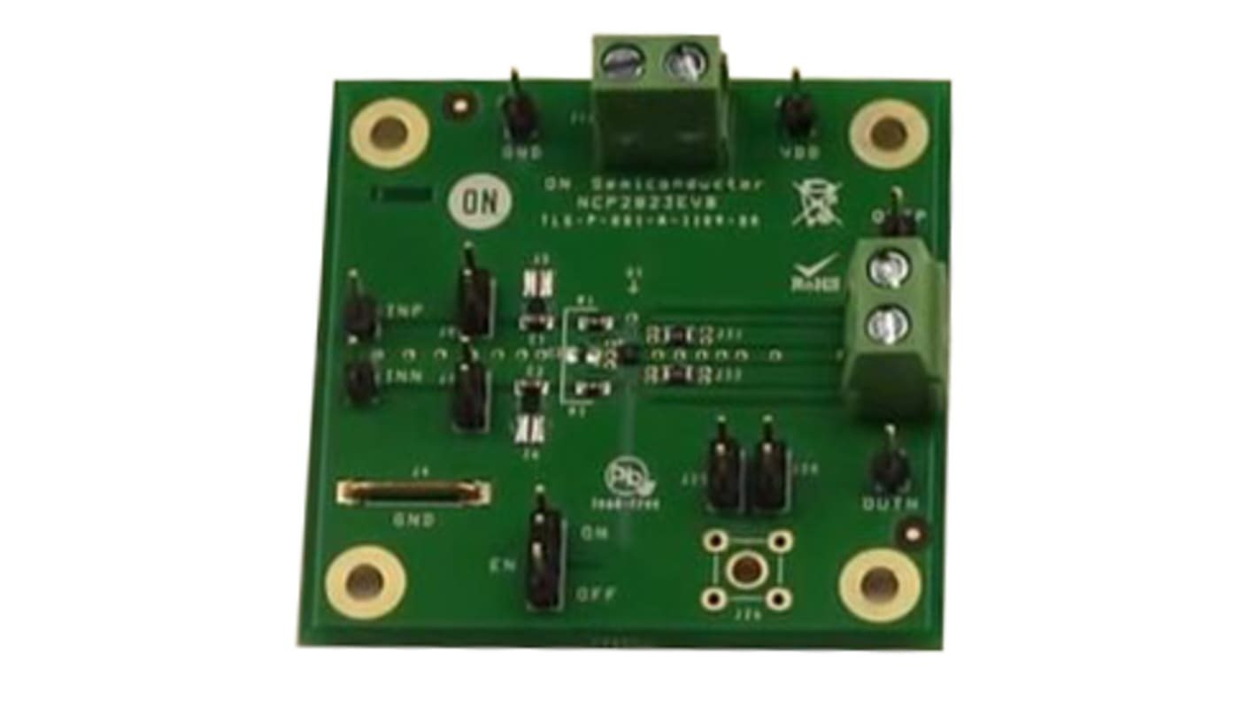 Placa de evaluación Amplificador de audio onsemi NCP2823AGEVB Evaluation Board - NCP2823AGEVB