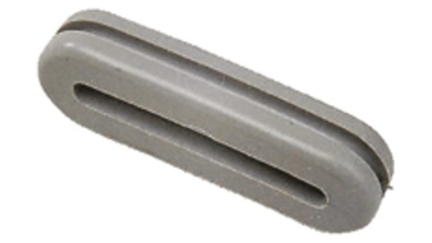 SES Sterling Grey PVC 52 x 13mm Cable Grommet for Maximum of 44mm Cable Dia.