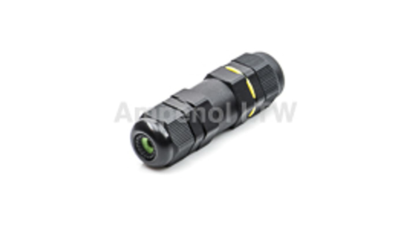 Amphenol Industrial Circular Connector, 2 Contacts, Cable Mount, Socket, Female, IP68, SC Series