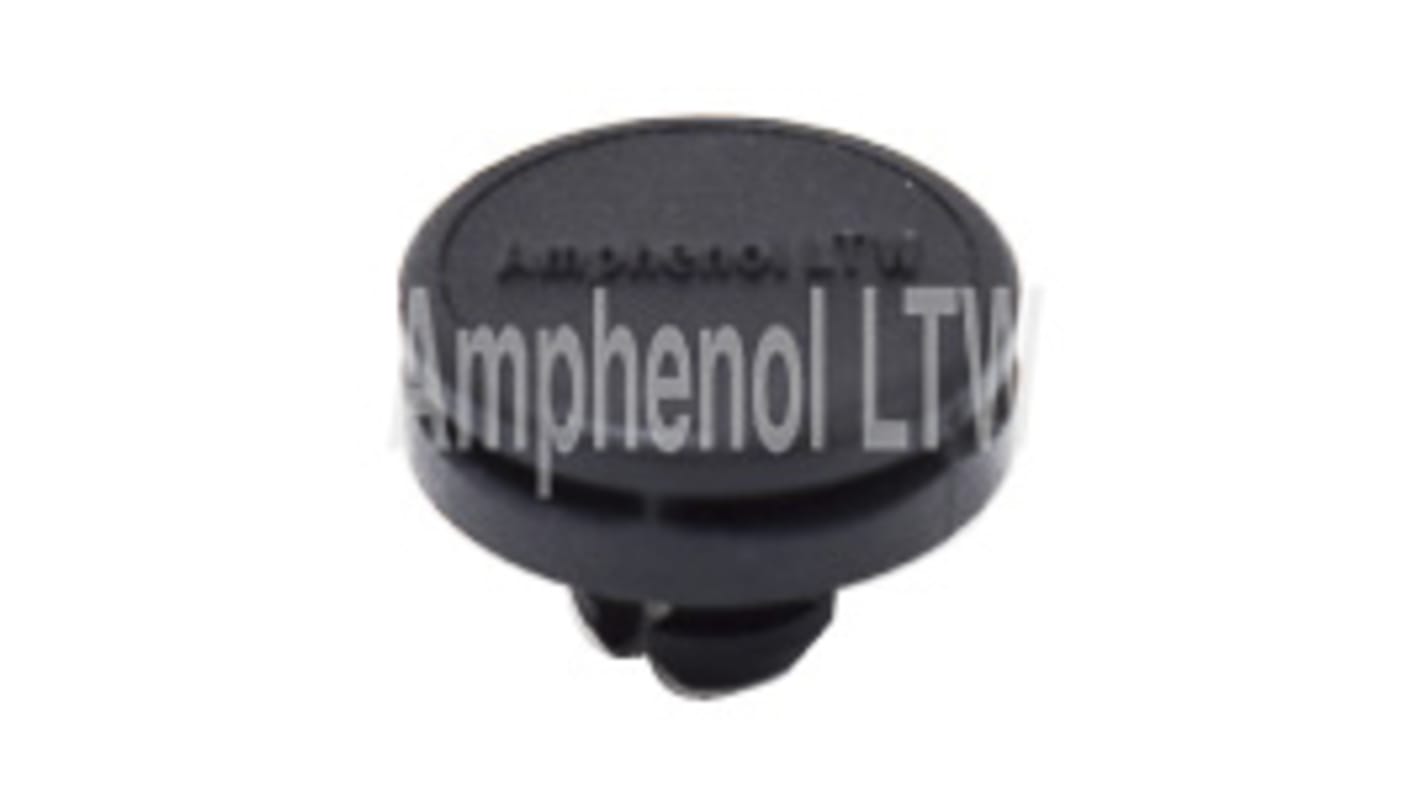 Amphenol Industrial エンクロージャーアクセサリ ベント プラスチック 黒, 16mm x IP68 Vent M12