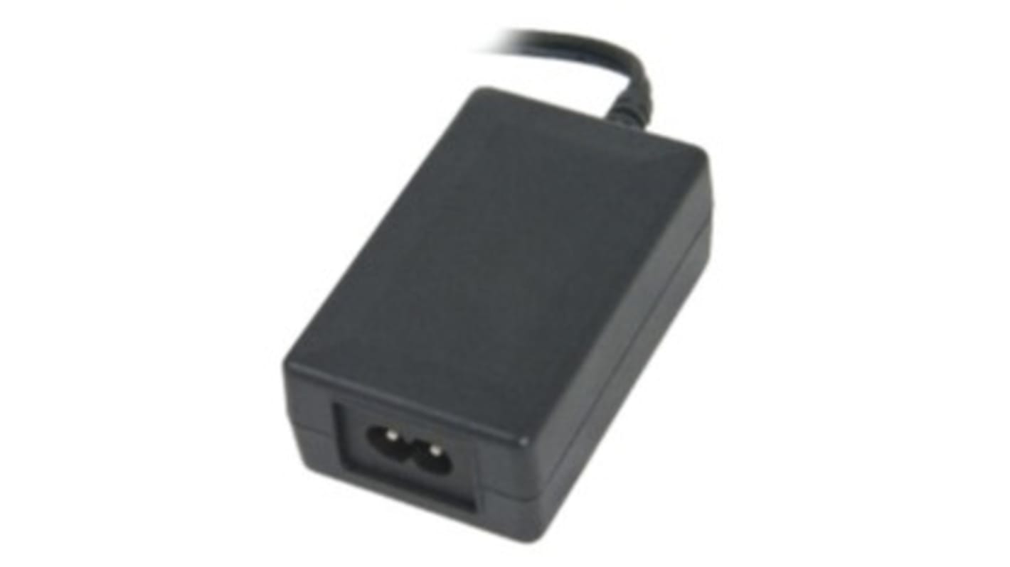 RS PRO 18W Plug-In AC/DC Adapter 12V dc Output, 0 → 1.5A Output