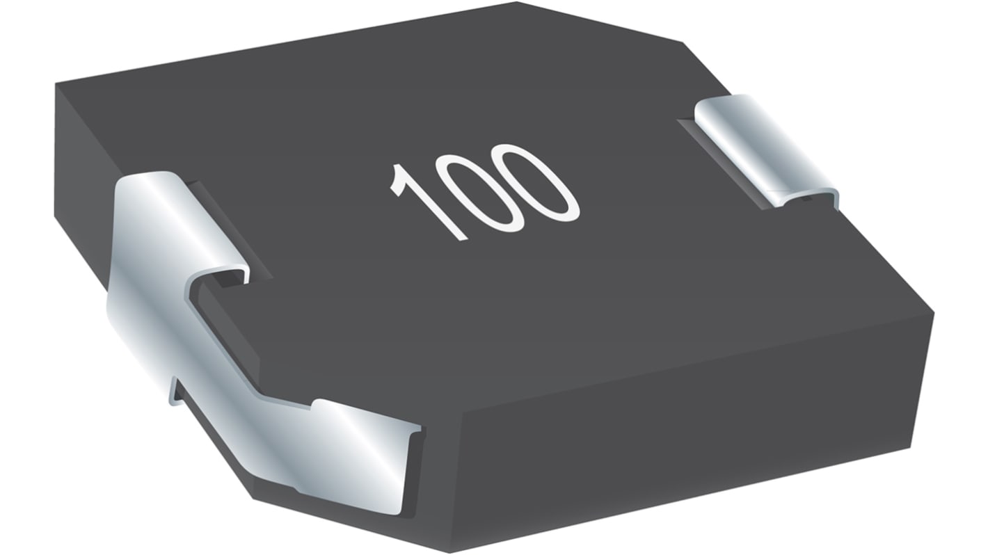 Bourns, SRP1250, 1250 Shielded Wire-wound SMD Inductor with a Iron Core, 10 μH ±20% Shielded 9A Idc