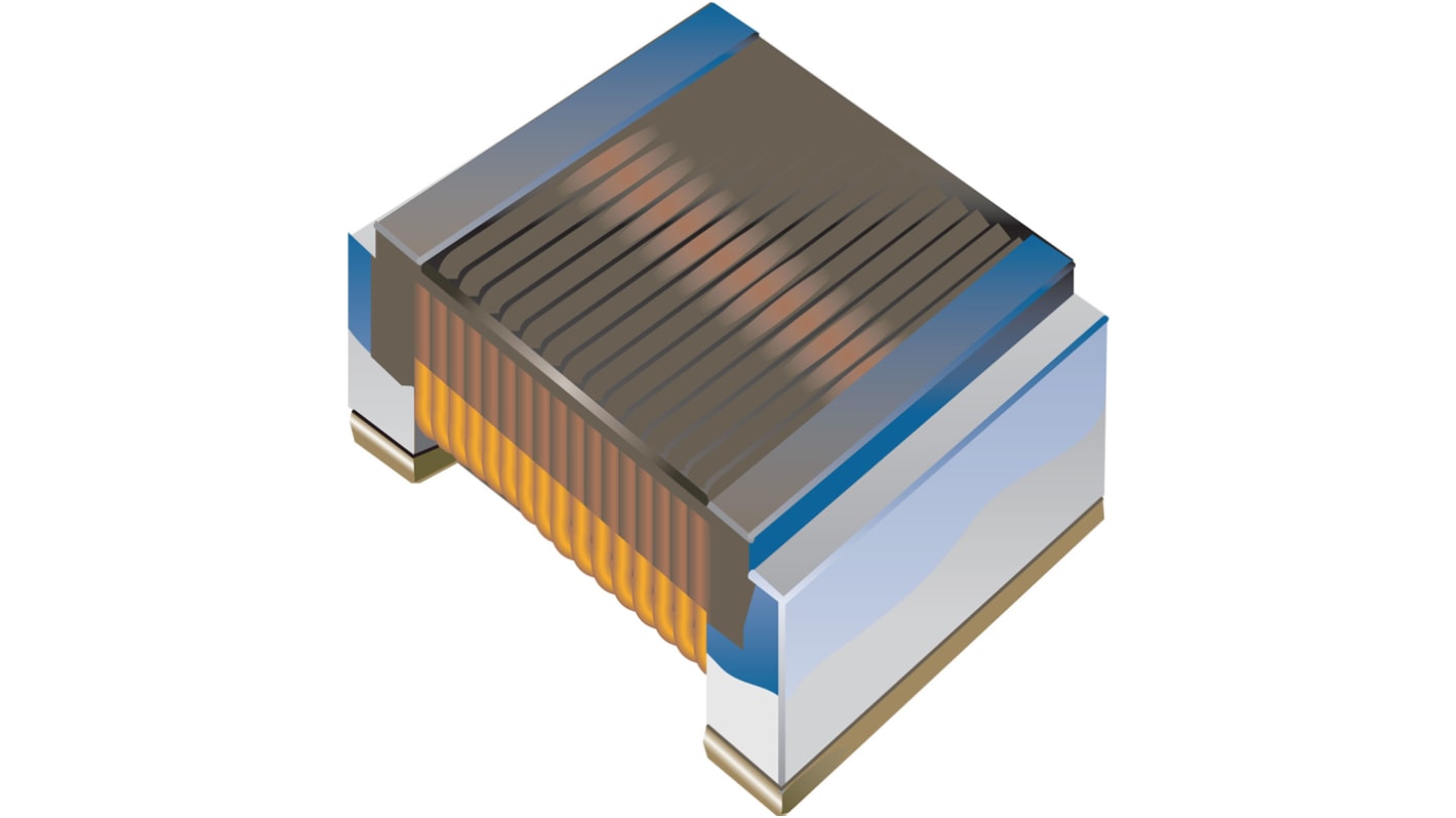 AEC-Q200 Inductor de montaje en superficie bobinado Bourns, 1.8 nH, ±0.3nH, núcleo de Cerámica, no apantallado 0603