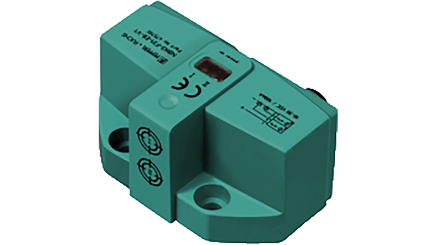Pepperl + Fuchs Inductive Block-Style Proximity Sensor, 3 mm Detection, PNP Output, 10 → 30 V dc, IP67
