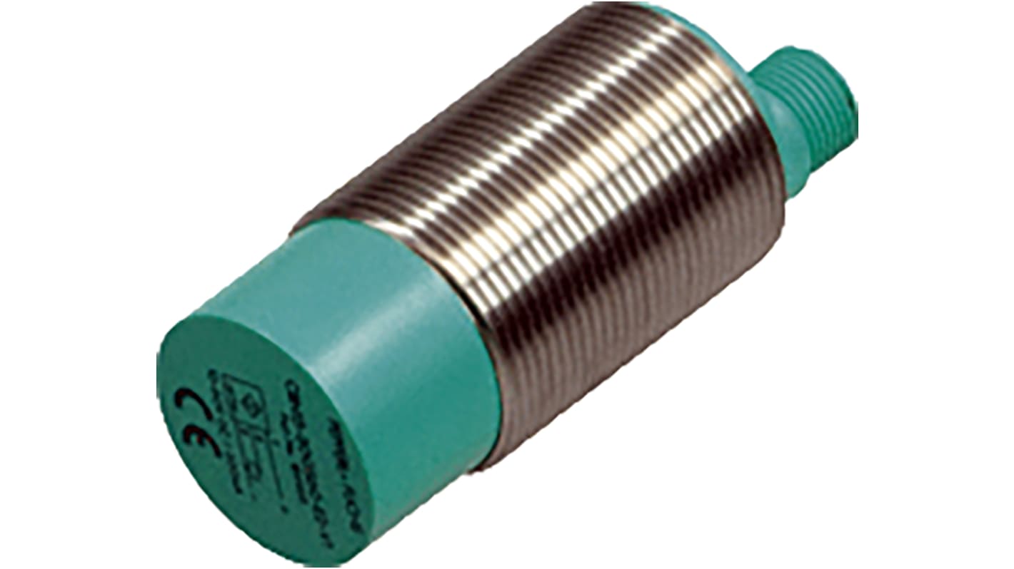 Sensor de proximidad Pepperl + Fuchs, M30 x 1.5, alcance 15 mm, salida PNP, 10 → 60 V dc, IP67