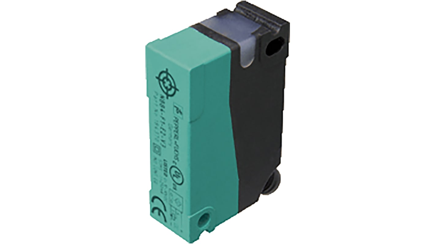 Pepperl + Fuchs Inductive Block-Style Proximity Sensor, 4 mm Detection, PNP Output, 10 → 30 V dc, IP67