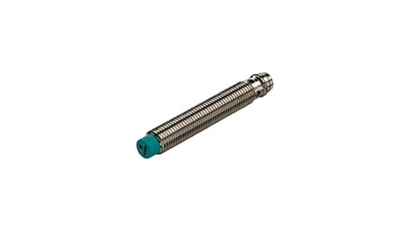 Pepperl + Fuchs Inductive Barrel-Style Proximity Sensor, M8 x 1, 3 mm Detection, PNP Output, 10 → 30 V dc, IP67