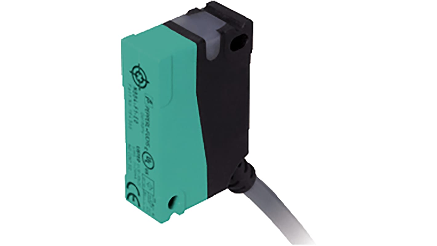 Pepperl + Fuchs Inductive Block-Style Proximity Sensor, 8 mm Detection, PNP Output, 10 → 30 V dc, IP67