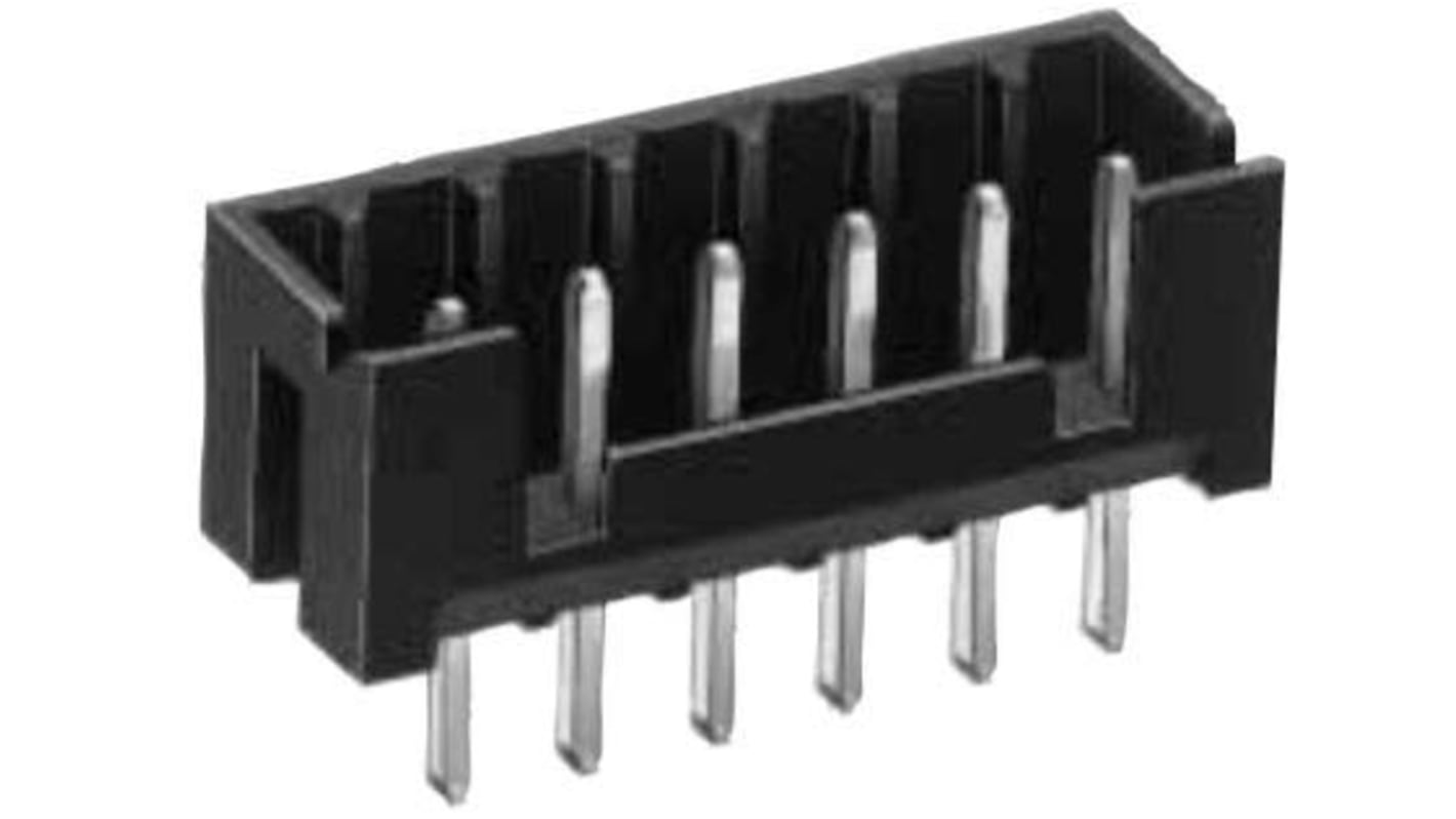 Hirose DF3 Series Straight Through Hole PCB Header, 3 Contact(s), 2.0mm Pitch, 1 Row(s), Shrouded