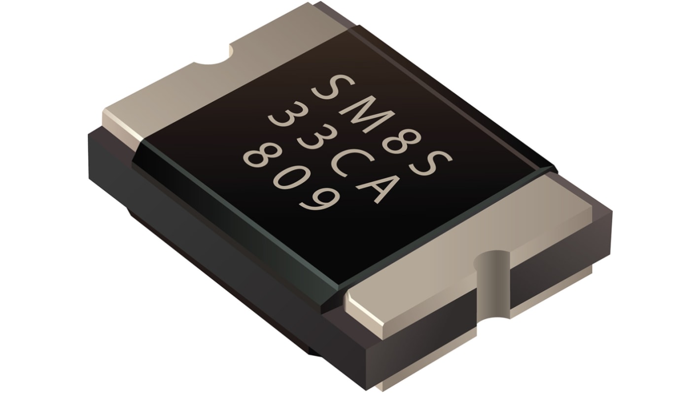 Bourns SM8S24CA-Q, Bi-Directional TVS Diode, 6600W, 2-Pin DO-218