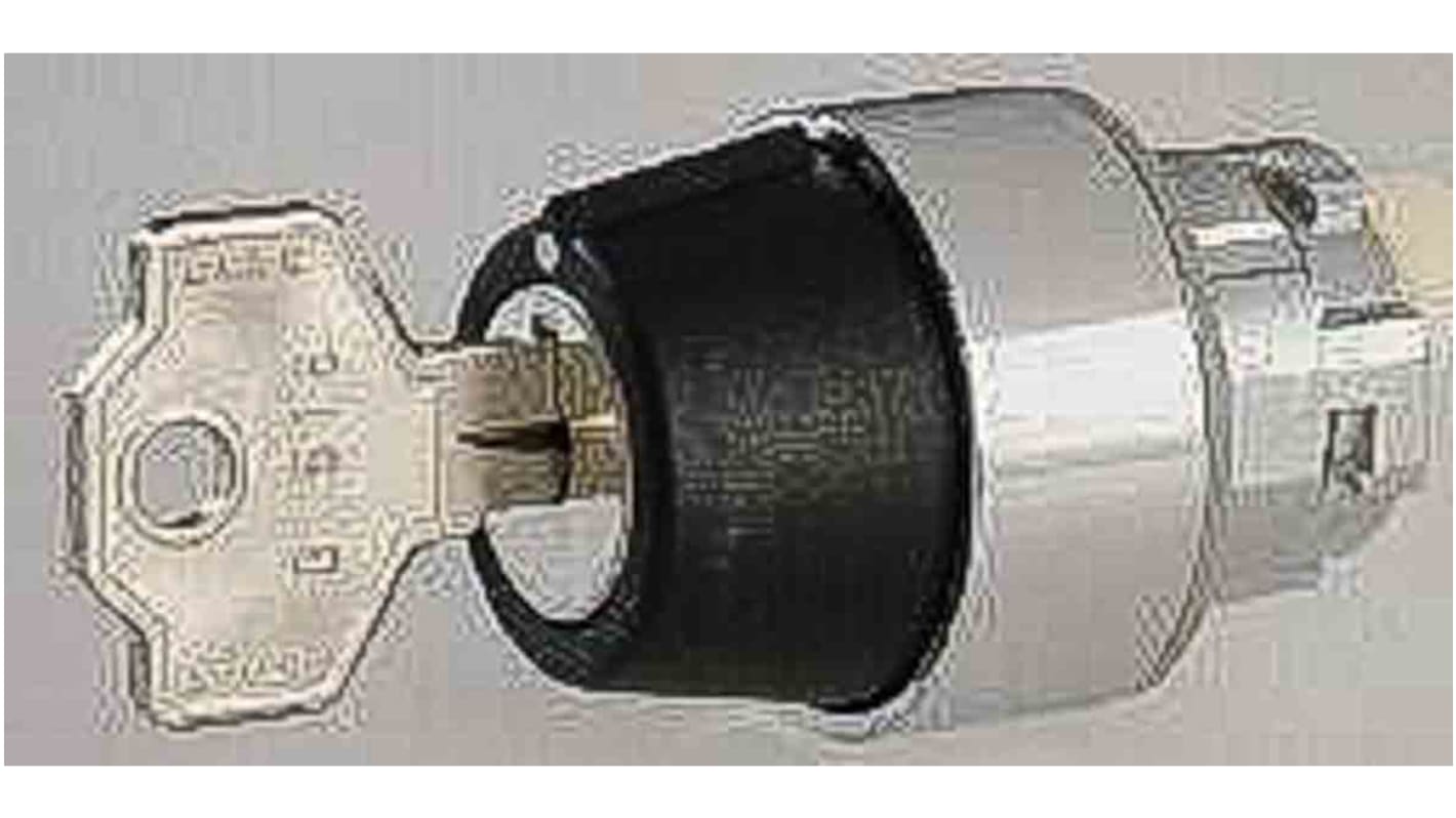 Lovato 8LM2T 2-position Key Switch Head, 22mm Cutout