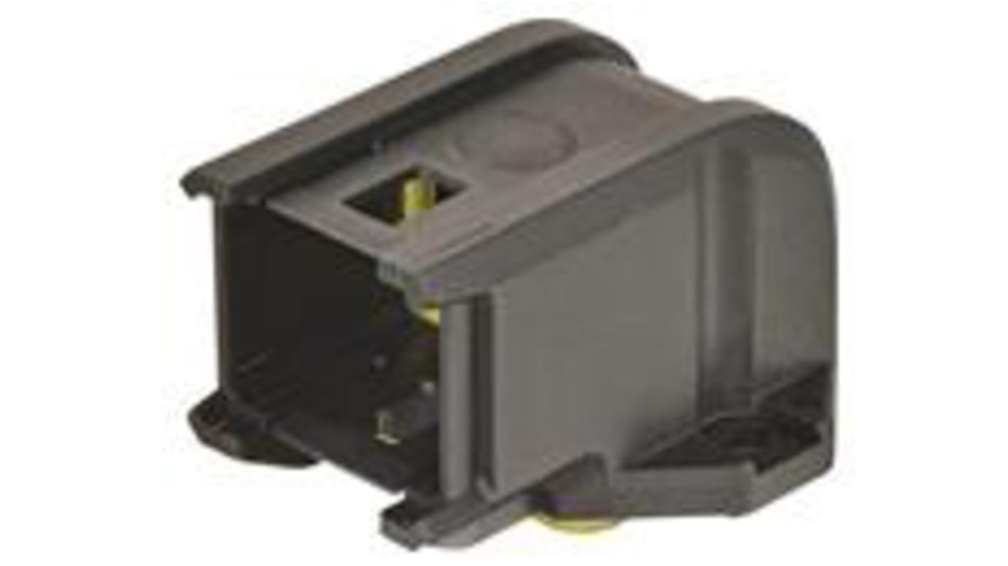 Base para conector industrial HARTING serie Han A tamaño 1A, con rosca M3, para usar con Han 1 Un conector compacto