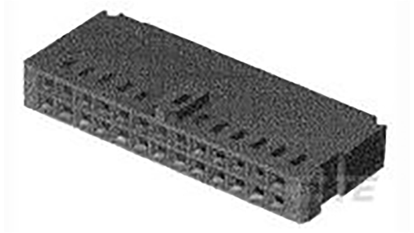 Carcasa de montaje en PCB TE Connectivity 102387-9, Serie AMPMODU MOD IV, paso: 2.54mm, 40 contactos, 2 filas, Recto,