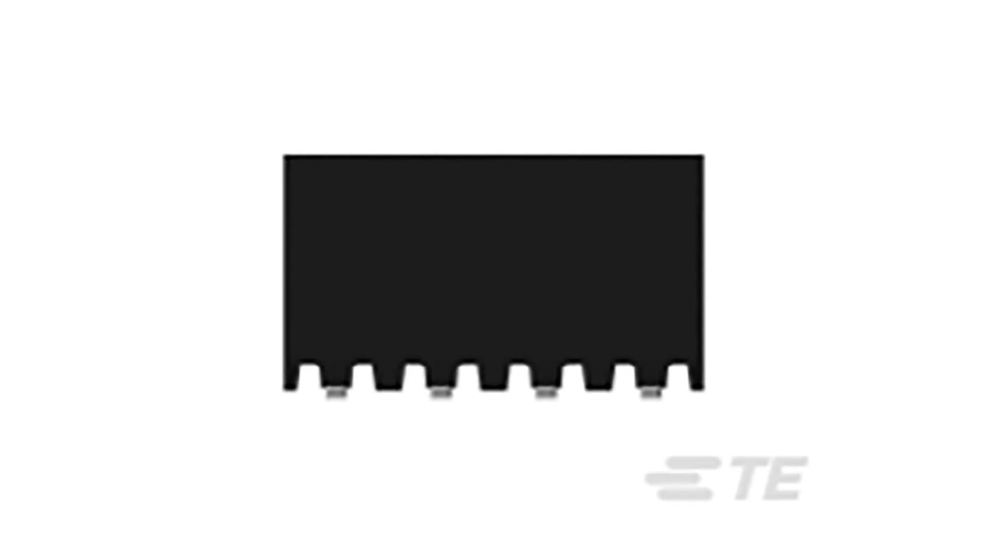 TE Connectivity AMPMODU Series Straight Surface Mount PCB Socket, 8-Contact, 2-Row, 2mm Pitch, Solder Termination