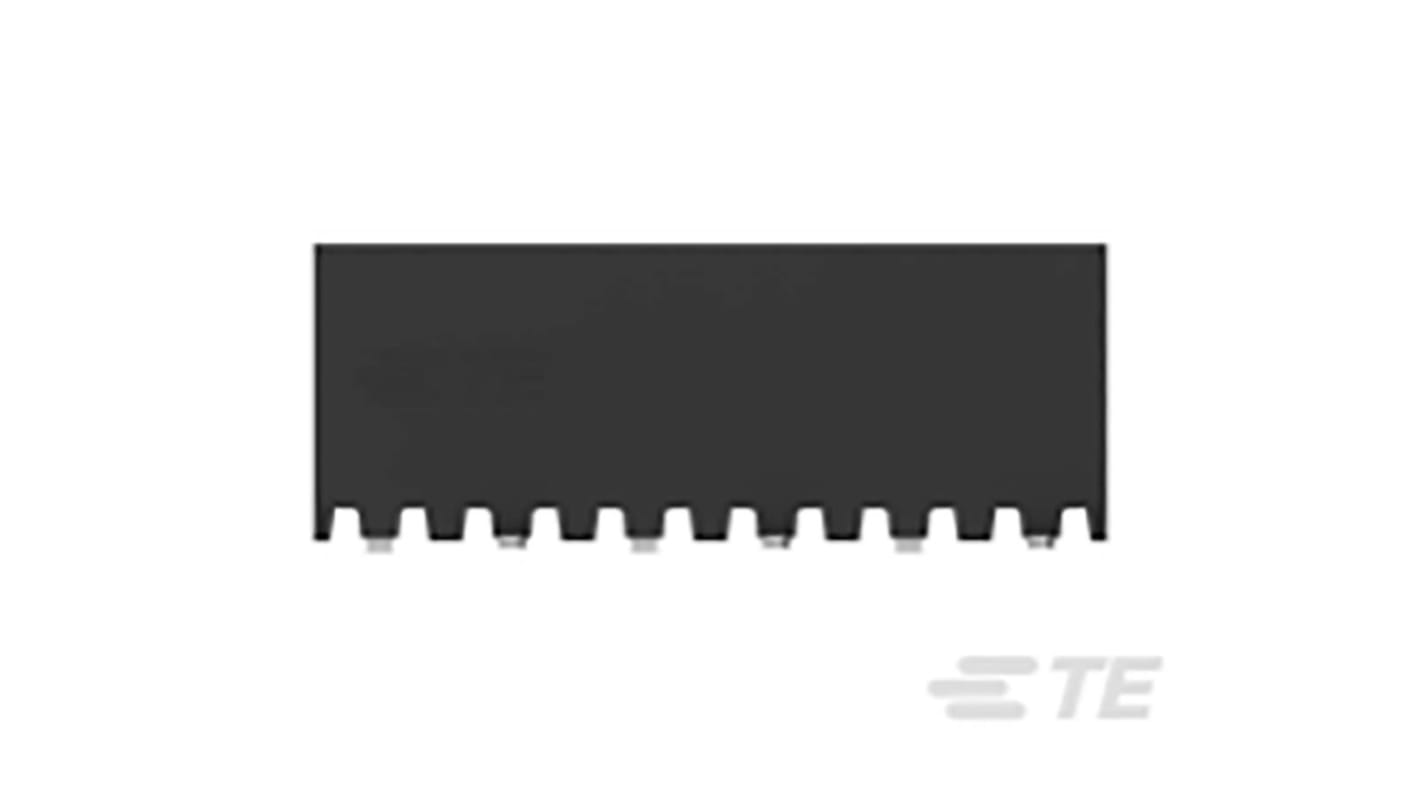 TE Connectivity AMPMODU Series Straight Surface Mount PCB Socket, 6-Contact, 1-Row, 2mm Pitch, Solder Termination