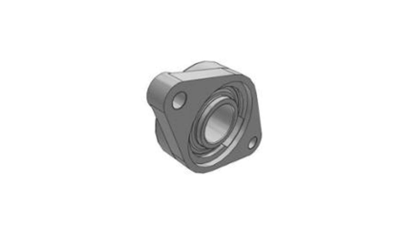 2 Hole Flange Bearing Unit, FYTWK 40 LTHR, 40mm ID