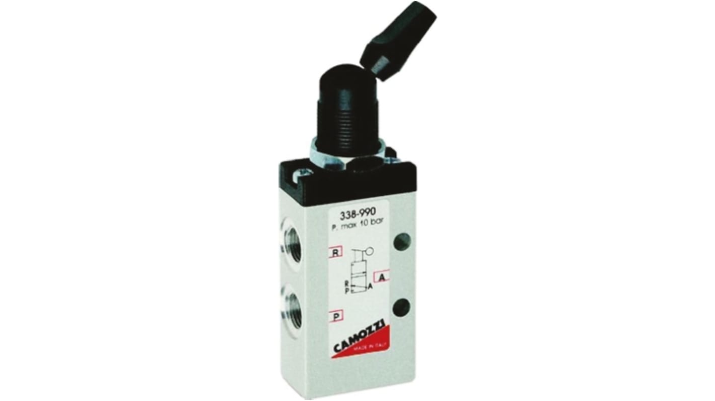 Valvola Di Fondo, Pedale Aria 5/2 1/4 Di Pollice Per Cilindro 4F210G - Foto 10