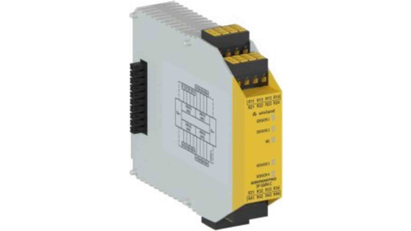 Modulo di ingresso analogico Wieland SPS-analog input module SP-SAR4, 16,8 - 30 V c.c., 4 in, 0 out