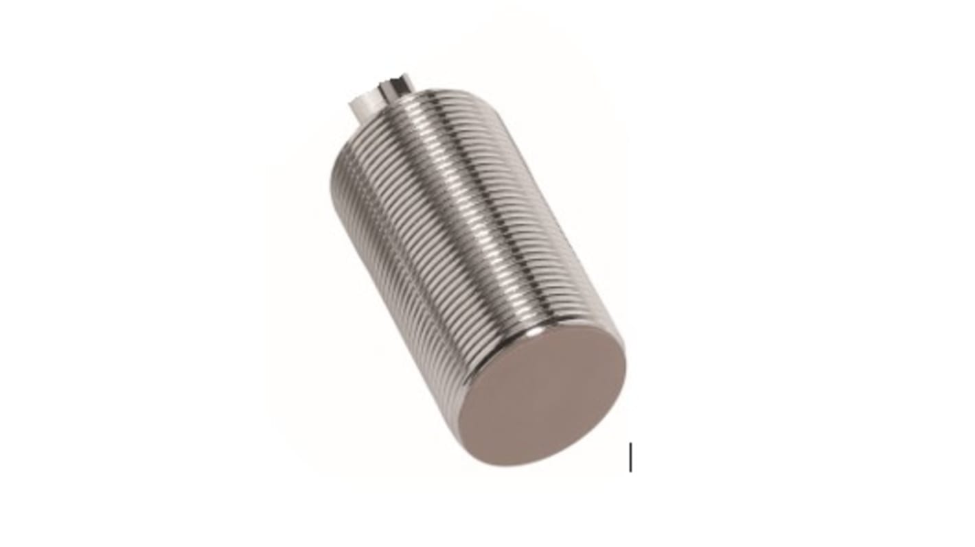 RS PRO Inductive Barrel-Style Proximity Sensor, M30 x 1.5, 15 mm Detection, PNP Output, 10 → 30 V dc, IP68
