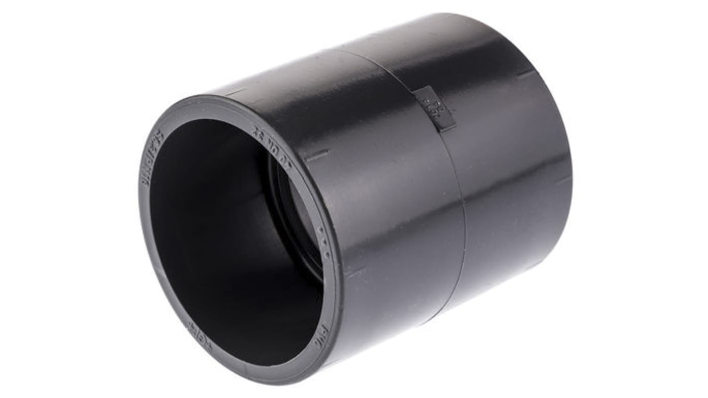 Georg Fischer Straight Equal Socket PVC Pipe Fitting, 3/8in