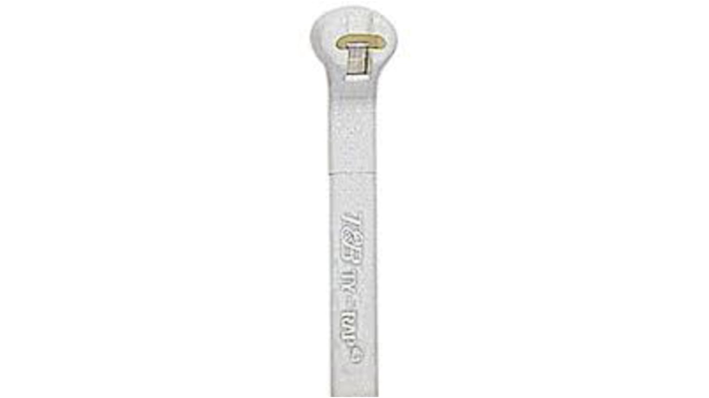 Bridas Thomas & Betts Ty-Rap de Nylon 66 Blanco, 101.6mm x 2,3 mm, No reutilizable