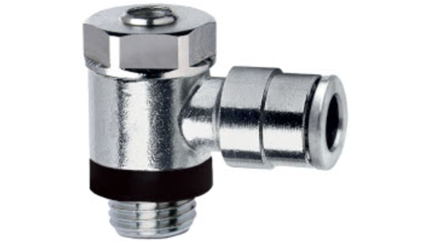 Norgren, Push In 4 mm, Threaded-to-Tube Connection Style
