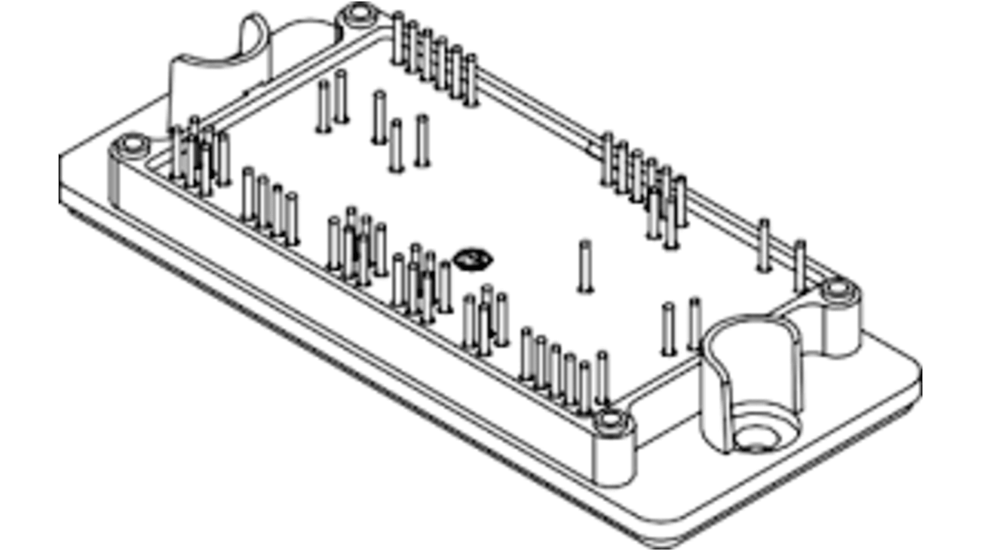 Módulo IGBT, NXH200B100H4F2SG, PIM56