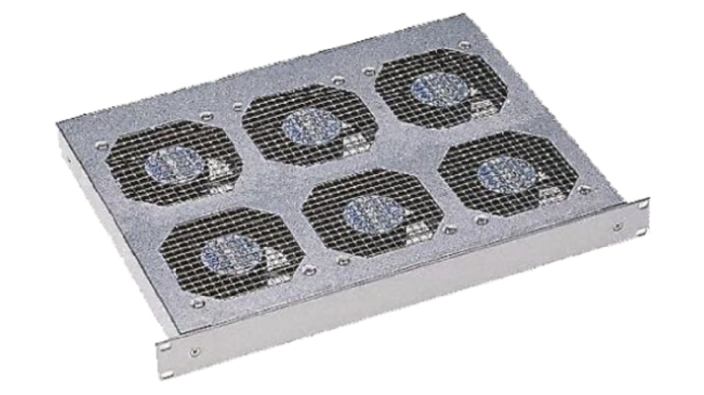 Bandeja de ventiladores, 1U, 6 ventiladores