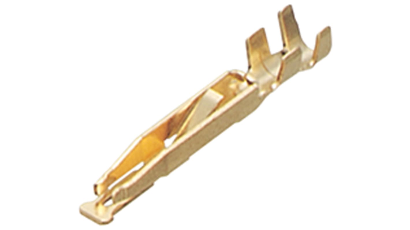 JAE, D02 Series, Crimp D-sub Connector Contact, Gold over Nickel Signal