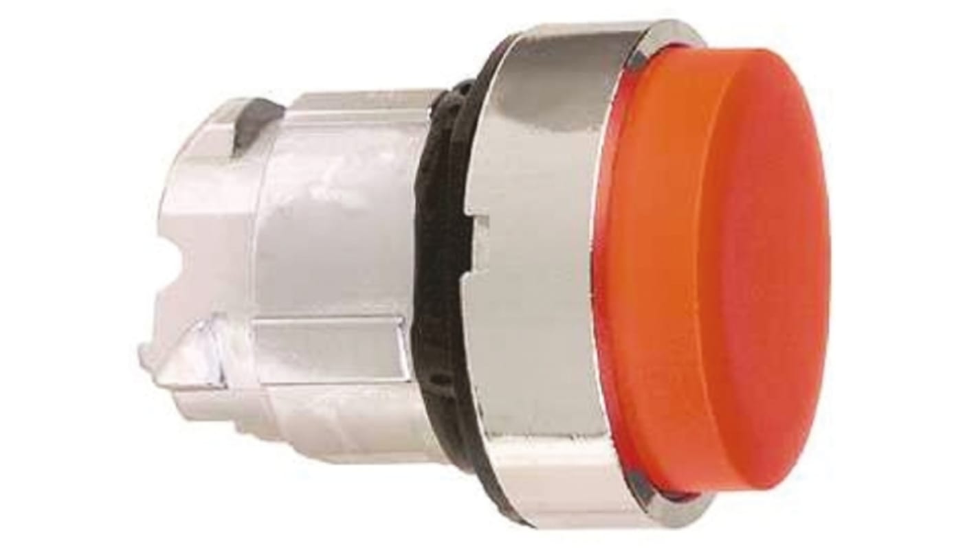 Schneider Electric Harmony XB4 Series Red Latching Push Button Head, 22mm Cutout, IP66, IP67, IP69K