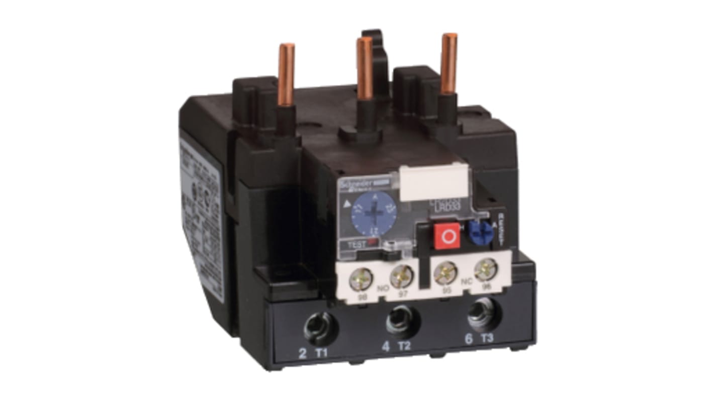 Schneider Electric LRD3 Thermal Overload Relay NO/NC, 55 → 70 A F.L.C, 70 A Contact Rating, 3P, TeSys