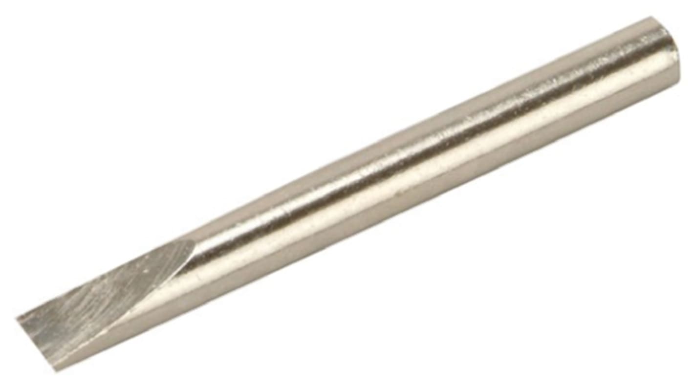 Weller 6.35 mm Straight Chisel Soldering Iron Tip for use with SP40 & SP40D Solder Irons