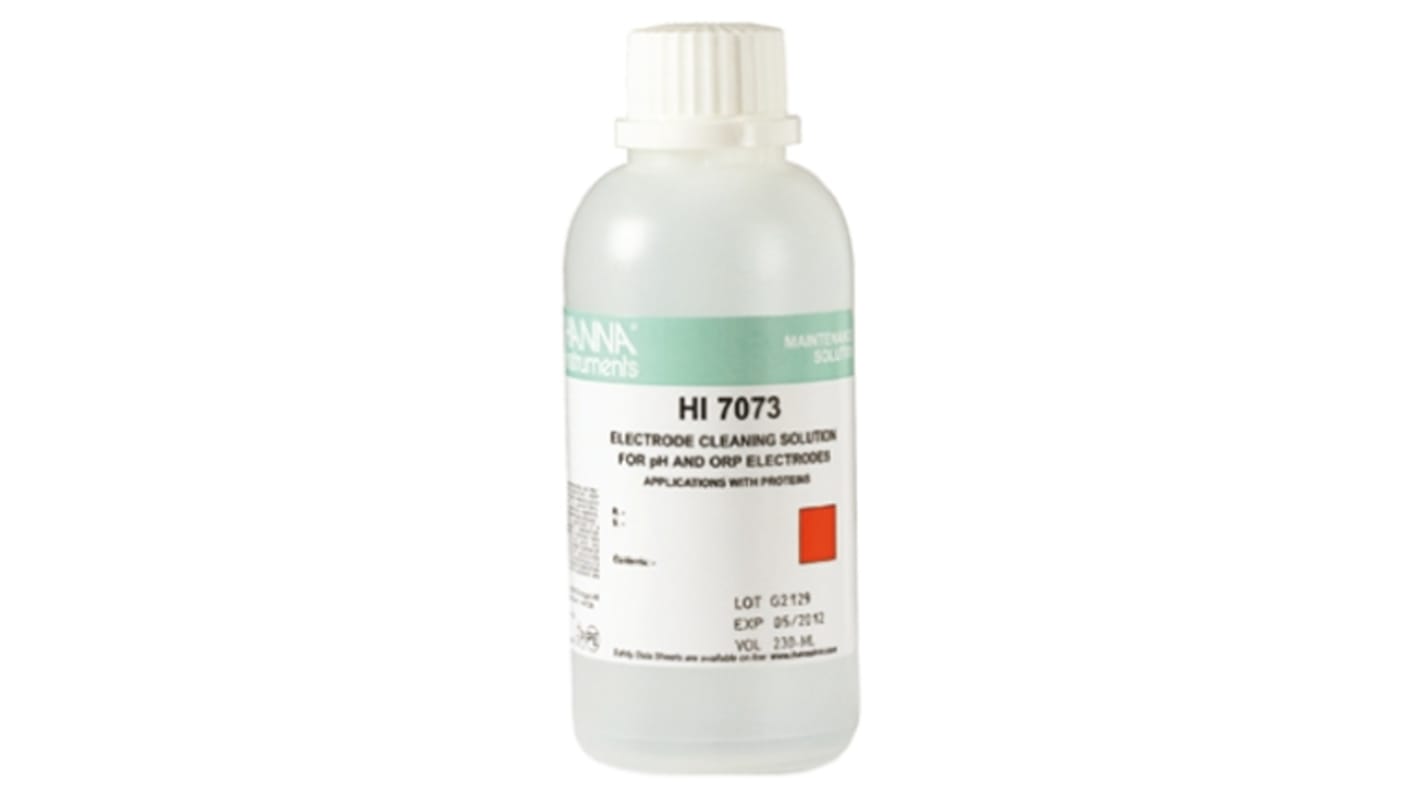 Solución tampón de limpieza Hanna Instruments HI7073L, Botella de 460ml