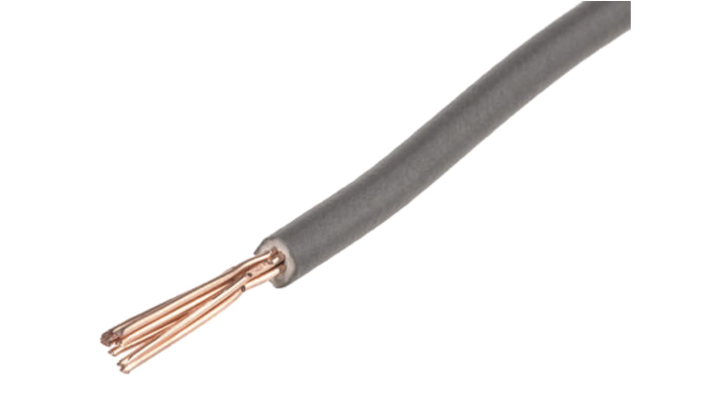 Prysmian 6491X Series Grey 16 mm² Conduit Cable, 7/1.70 mm, 100m