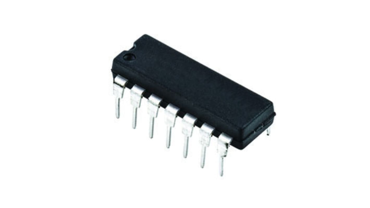 LM6144BIN/NOPB Texas Instruments, Precision, Op Amp, RRIO, 17MHz, 3 → 18 V, 14-Pin MDIP